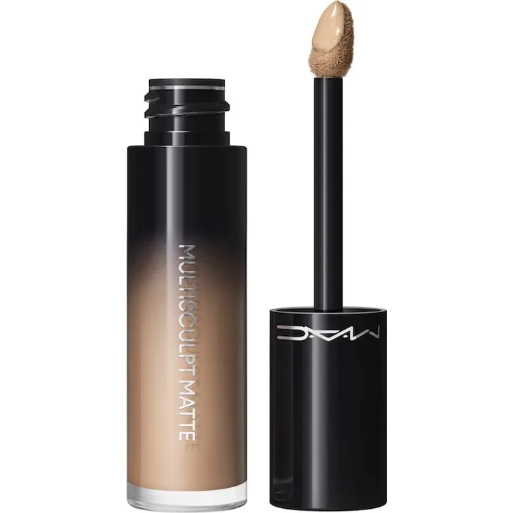 MAC MultiSculpt Matte Liquid Colour Lidschatten 4,5 ml, Farbe 04 - OMEGA, wasserfest und langanhaltend, mattes Finish