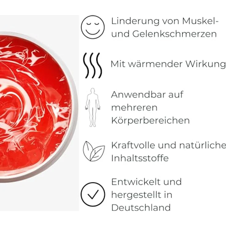 Kräuterhof Pferdebalsam, wärmendes Massagegel mit natürlichen Pflanzenextrakten, 2x500 ml – Bild 2