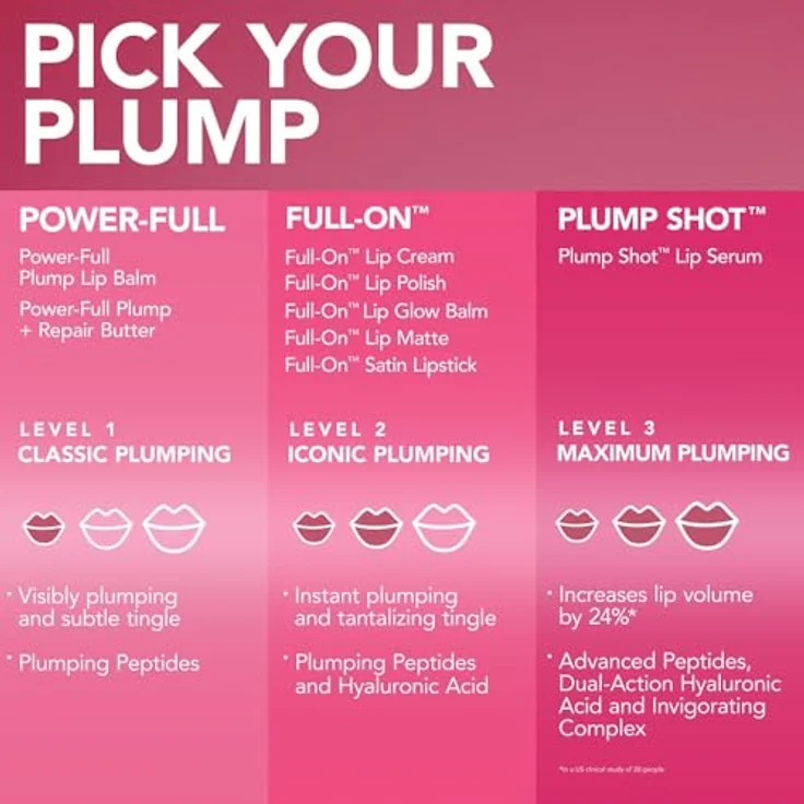 Buxom PLUMP SHOT™ COLLAGEN PEPTIDES ADVANCED PLUMPING MULTICHROME LIP SERUM, Glitzer-Lipgloss mit vergrößerndem Effekt, Farbton Celestial Nude, 4 ml – Bild 8