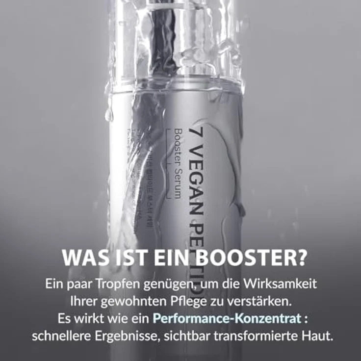 Mizon 7 Vegan Peptide Booster Serum, Gesichtsserum gegen Falten, hydrierend, 30 ml – Bild 3