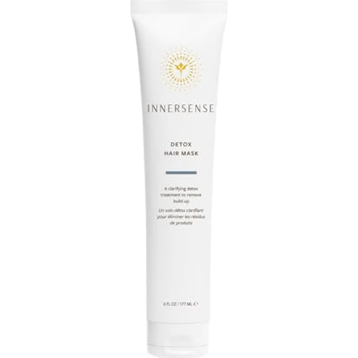 Innersense Organic Beauty Detox Hair Mask, klärende Haarkur mit Aktivkohle, 177 g – Bild 1