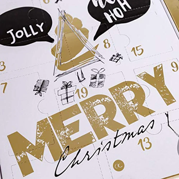 Accentra Beauty Adventskalender Dekorative Kosmetik Gold Buchförmig aufklappbar, für Frauen, Damen – Bild 3