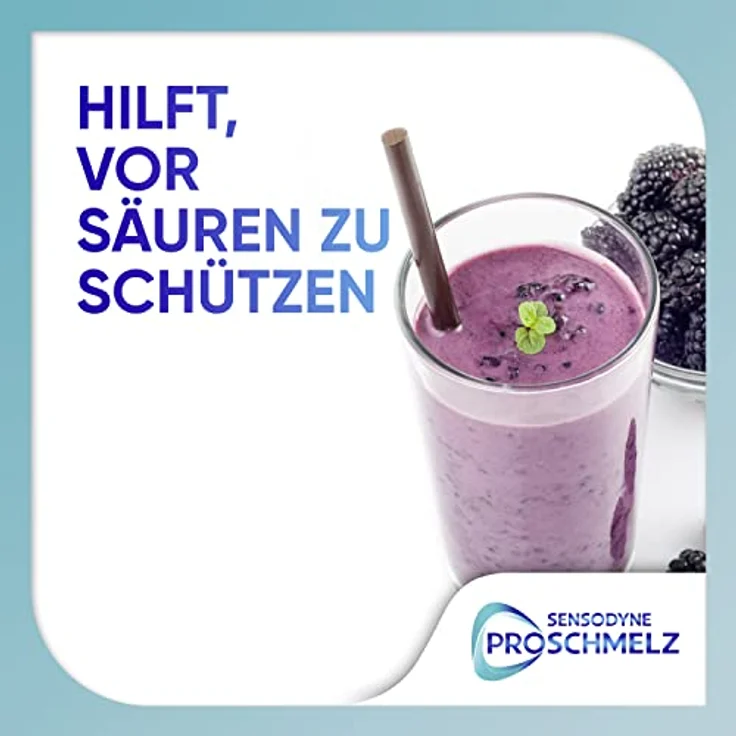 Sensodyne ProSchmelz Sanft Weiss, 75ml Zahnpasta mit Whitening Effekt, fortschrittlicher Zahnschmelzschutz für natürliche weiße Zähne – Bild 2