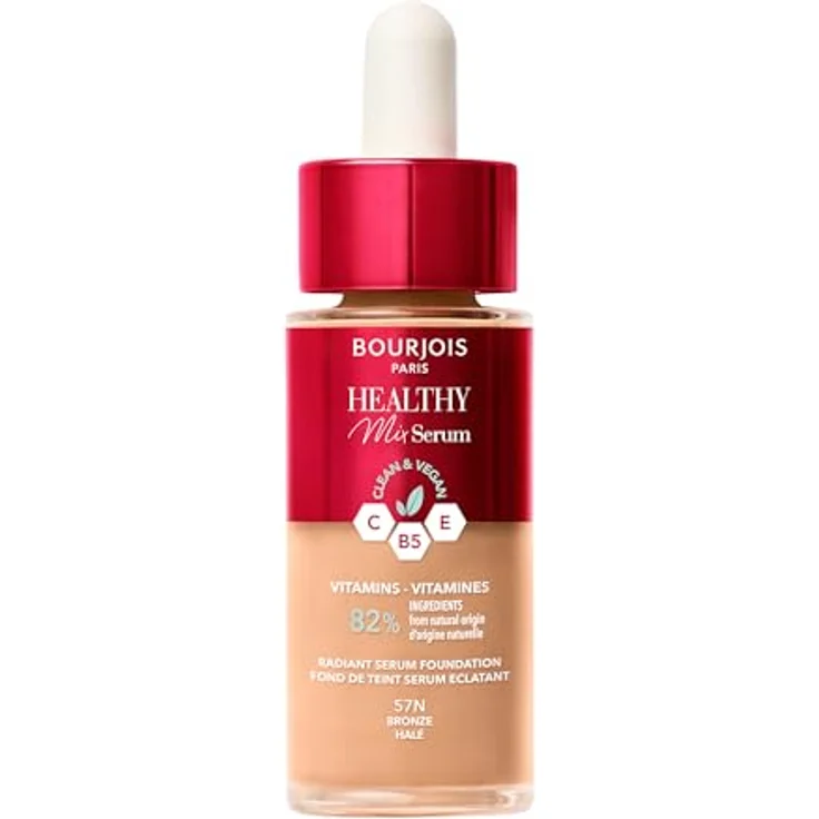 Bourjois Healthy Mix Clean Foundation Serum - 54N - Beige, 30 ml – Bild 1