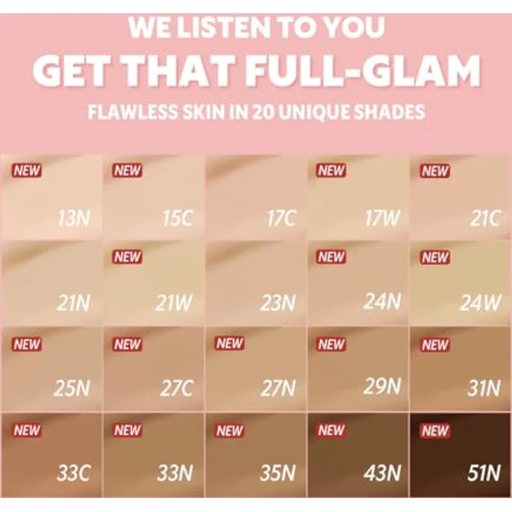 TIRTIR Mask Fit All Cover Cushion, mattierendes Make-up mit ausgezeichneter Abdeckung, Farbton 24W Soft Beige, 18 g – Bild 3