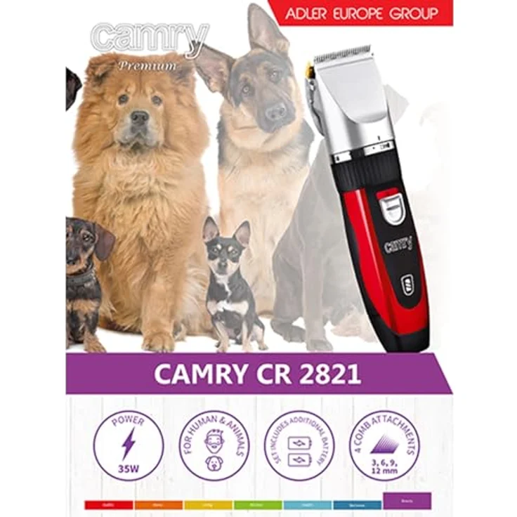 Camry Tierhaarschneider CR 2821 | Titan/Keramik-Klinge | 35 Watt – Bild 8