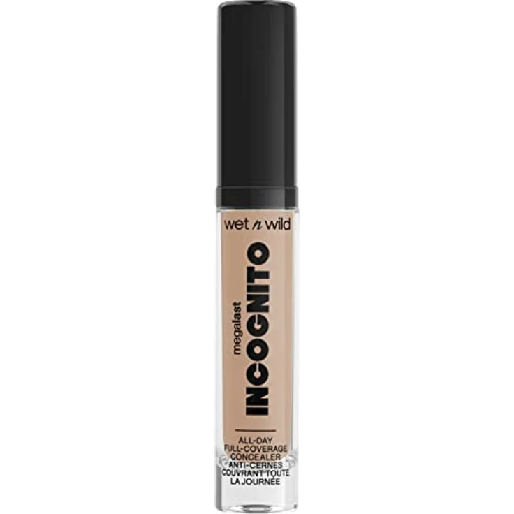 Wet n Wild MegaLast Incognito, cremiger Concealer mit hoher Deckkraft, Farbton Light Honey, 5,5 ml – Bild 4