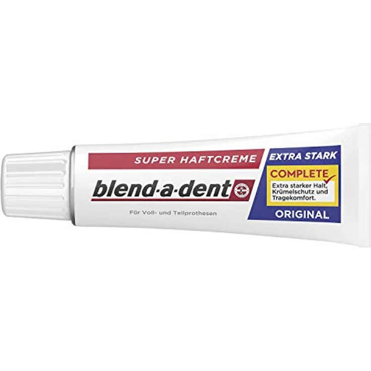 Blend-a-dent Super-Haftcreme Complete extra stark 12er Pack 12 x 47 g Haftcreme – Bild 3
