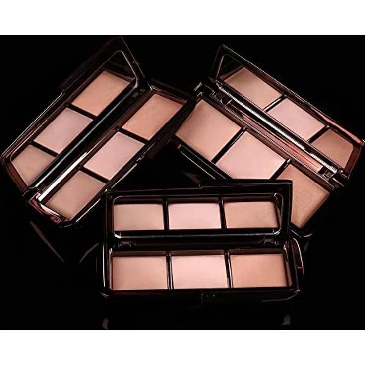 HOURGLASS Ambient Lighting Palette, Kompaktpuder mit Weichzeichner-Effekt, 3 universelle Nuancen (Dim Light, Incandescent Light, Radiant Light), 10 g – Bild 2