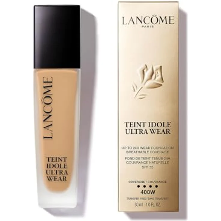 Lancôme Teint Idole Ultra Wear Foundation 400W, 30 ml, 24H Halt, mattes Finish, hohe Deckkraft – Bild 1