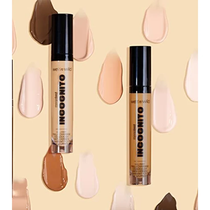 Wet n Wild MegaLast Incognito, cremiger Concealer für volle Abdeckung, hochpigmentiert, Farbton Light Medium, 5,5 ml – Bild 6