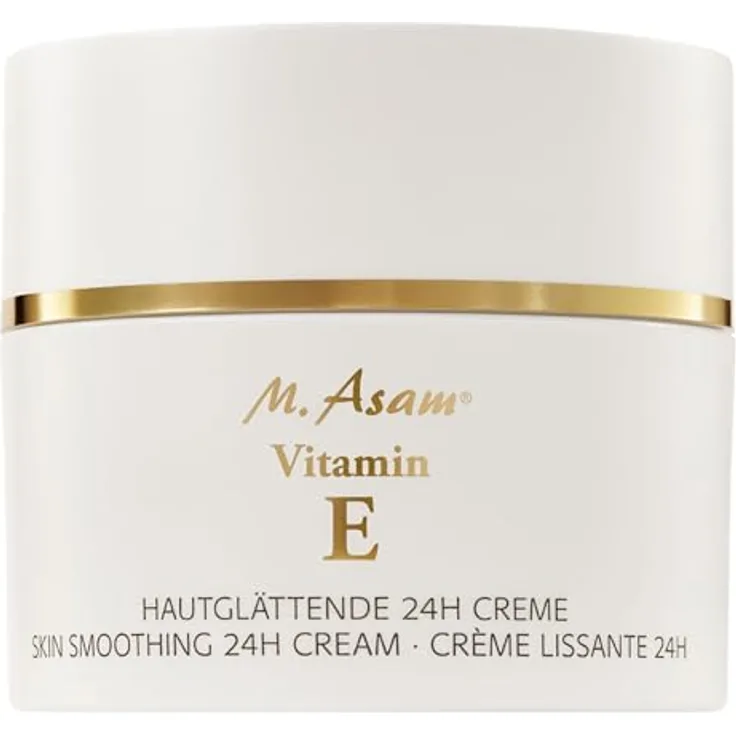 M. Asam VITAMIN E hautglättende 24h Creme, Anti-Aging Gesichtscreme mit Vitamin E, Squalan und Ceramiden, 50ml