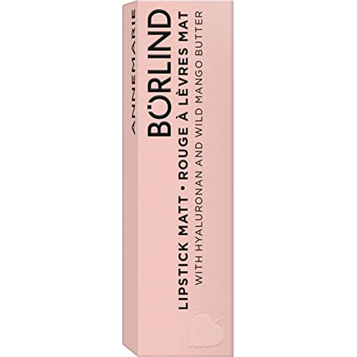 ANNEMARIE BÖRLIND LIPPEN EFFECTIVE NATURAL BEAUTY Lipstick Matt Truffle Plum (4 ml) - Intensive Farben mit Matt-Effekt, Hyaluron Spendet Feuchtigkeit & Glättet, Vegan – Bild 3