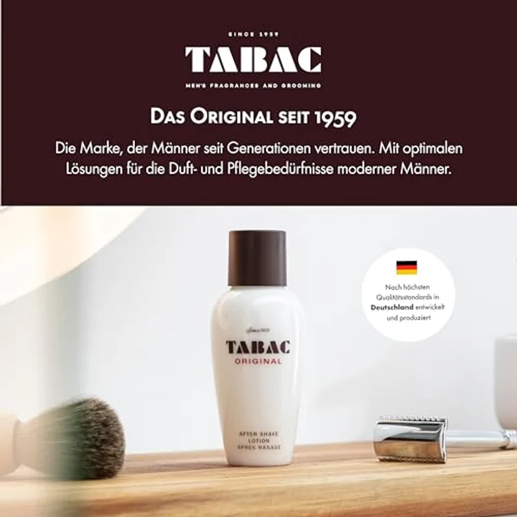 Tabac Tabac Original After Shave Lotion Maxi 300 ml – Bild 8