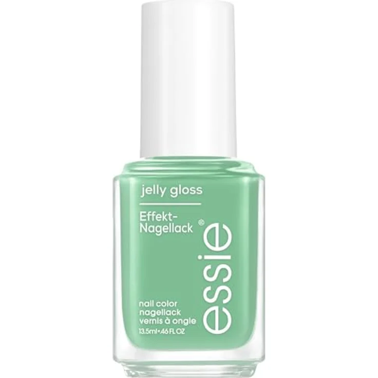 essie Nagellack ̶ Nr. 110 cactus jelly, Nagellackfarbe in Hellgrün, essie jelly gloss Kollektion, 13,5 ml – Bild 1