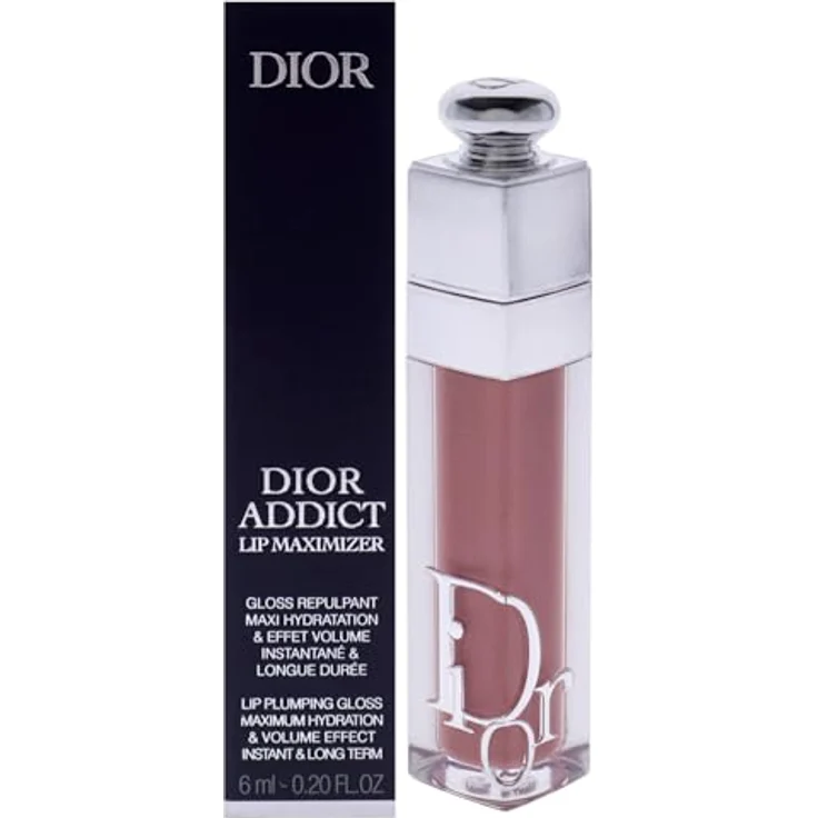 DIOR Addict Lip Maximizer Gloss Nr.014 Shimmer Macadamia 6 ml - Kühlend, bequem und langlebig in Lippenstift-Goldbraun – Bild 1
