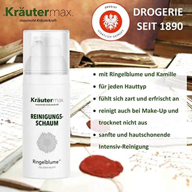 Ringelblumen Reinigungsschaum Schaum zur Ringelblume Gesichtsreinigung und Gesichtspflege 1 x 150 ml – Bild 5
