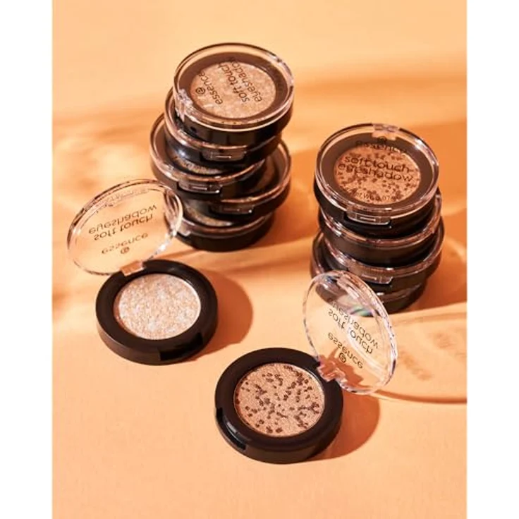 essence cosmetics soft touch eyeshadow, Lidschatten, Nr. 09 Orange, langanhaltend, sofortiges Ergebnis, vegan, wasserfest, ohne Mikroplastikpartikel, Nanopartikel frei, 1er Pack (2g) – Bild 4