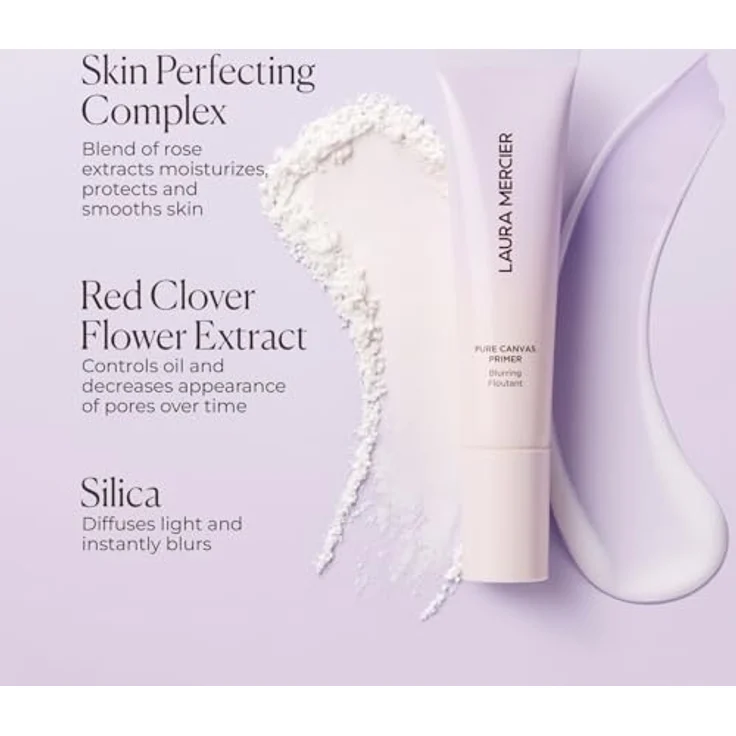 Laura Mercier Pure Canvas Blurring Primer, Make-up-Primer mit langer Haltbarkeit und glättendem Finish, 30 ml – Bild 5