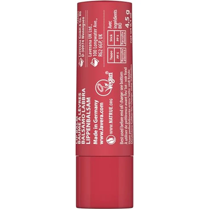 lavera Repair Lippenbalsam, intensive Pflege gegen Austrocknung, 100% natürliche Inhaltsstoffe, 1 Stück – Bild 4