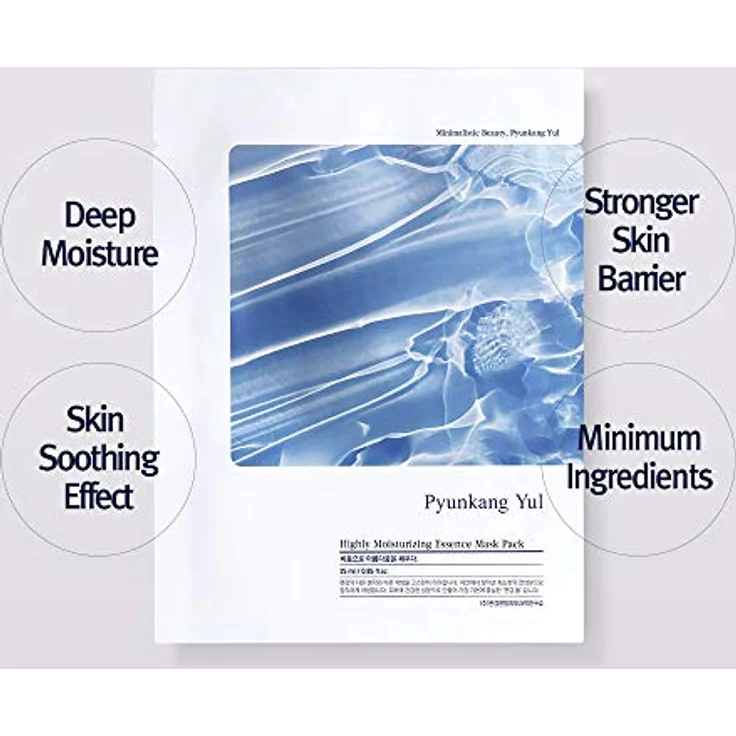 Pyunkang Yul Highly Moisturizing Essence Gesichtsmaske mit 5-fach Hyaluronsäure, 10 ml – Bild 3