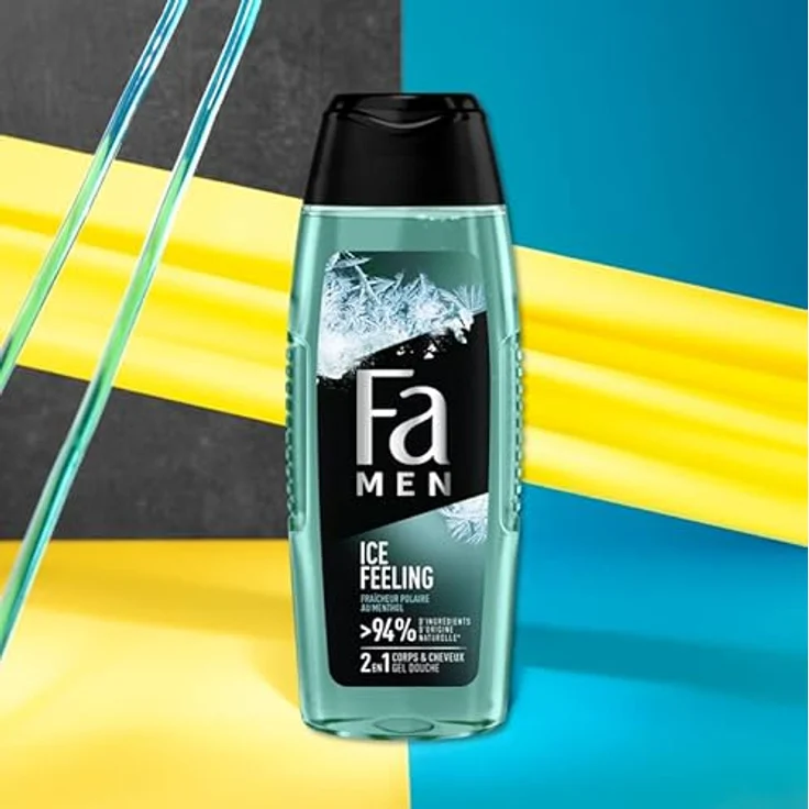 Fa Men – Duschgel für Herren – Extreme Cool – pH-neutral für die Haut – dermatologisch getestet – Flasche mit 250 ml – Bild 4