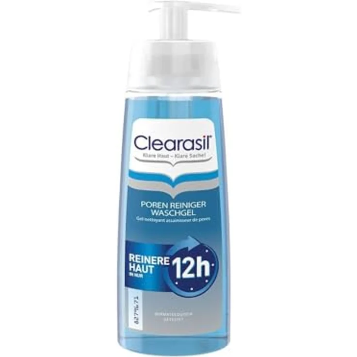 Clearasil Poren Reiniger Waschgel gesichtsreinigung Flasche 200 ml, für Damen und Herren – Bild 2