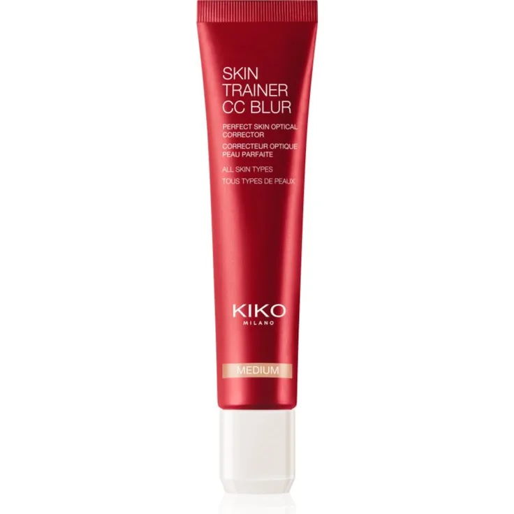 KIKO Milano Skin Trainer Cc Blur CC Cream, getönte Tagescreme für ein einheitliches Hautbild, Farbton 02 Medium, 30 ml