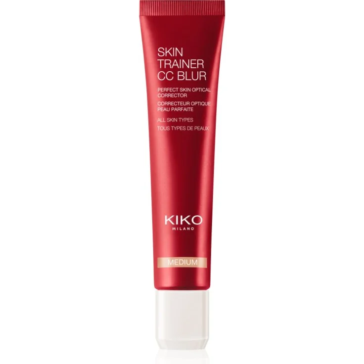 KIKO Milano Skin Trainer Cc Blur CC Cream, getönte Tagescreme für ein einheitliches Hautbild, Farbton 02 Medium, 30 ml