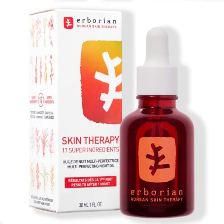 Erborian - Skin Therapy - Multi-perfektionierendes Gesichtsöl - Reduziert Anzeichen von Müdigkeit - Für alle Hauttypen geeignet - Koreanische Kosmetik - 30 ml – Bild 1