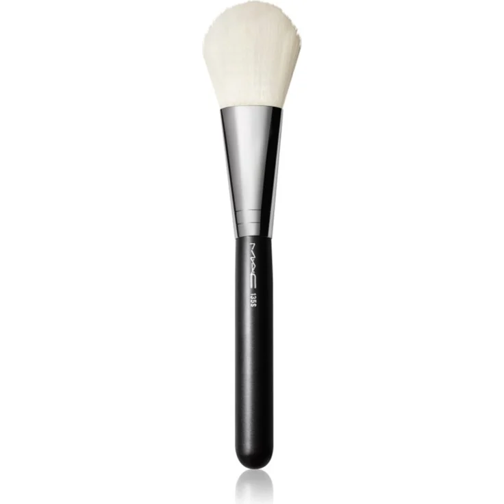 MAC Cosmetics Brush 135S Large Flat Powder Ovalpinsel für Puder 1 St., Pinsel für die Wangen mit feinen Borsten
