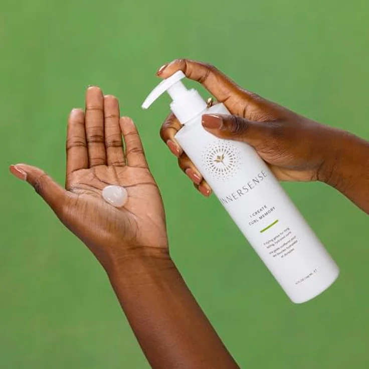 Innersense Organic Beauty I Create Curl Memory Styling-Gelee, starker Halt, 295 ml, für geschmeidige und feuchtigkeitsversorgte Locken – Bild 5