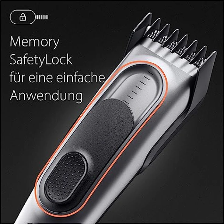 Braun Series 7 Haarschneider für Herren, kabellos mit 17 Längeneinstellungen, ergonomischer Griff und langlebigen Klingen, recycelbare Verpackung – Bild 7