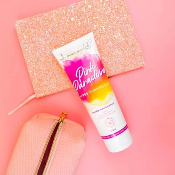 LES SECRETS DE LOLY Perfect Pink Paradise Conditioner 250 ml, Feuchtigkeitsspendend und reparierend – Bild 3