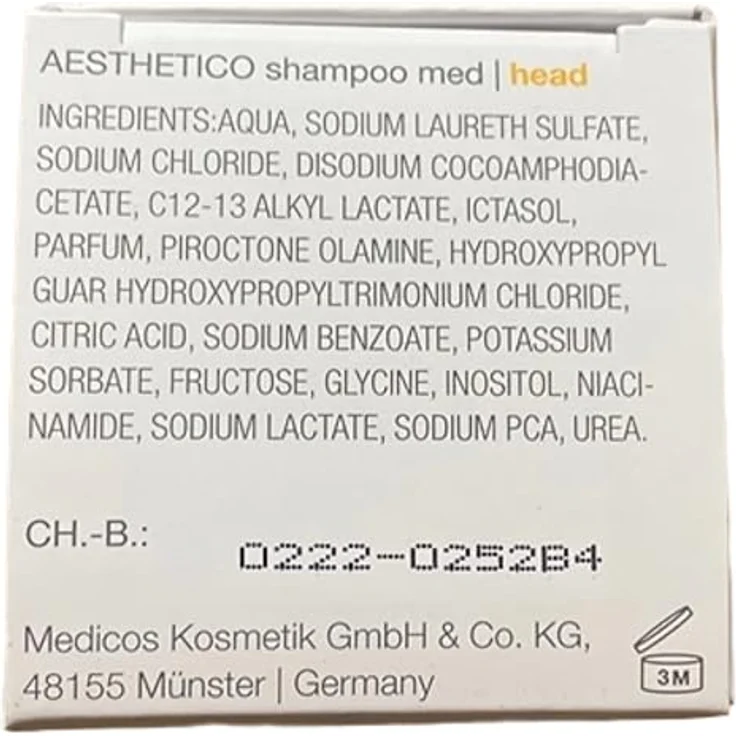 Aesthetico Shampoo med, 200 ml - Haarpflege – Bild 4
