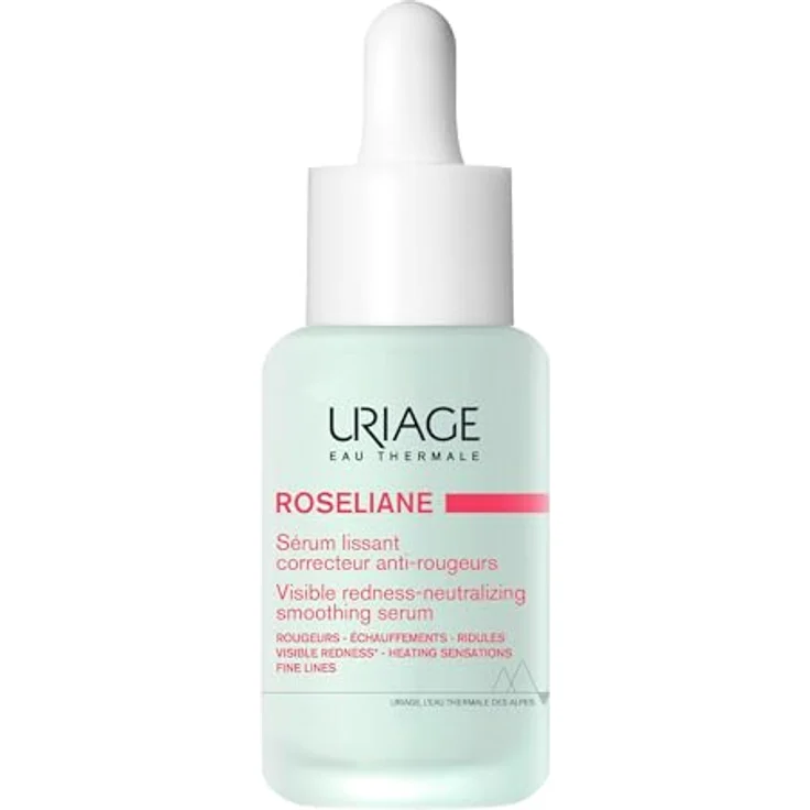 Uriage Roseliane Redness Neutralizing Smoothing Serum, beruhigendes Gesichtsserum mit glättender Wirkung, 30 ml – Bild 1