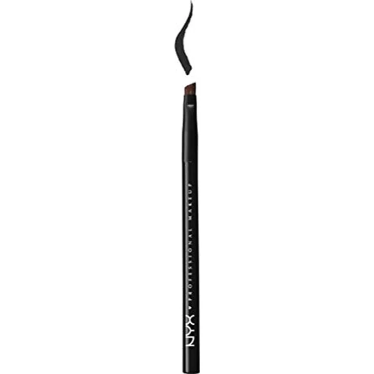 NYX PROFESSIONAL MAKEUP Pro Brush Angled 19 - Augenbrauenpinsel mit abgewinkelter Bürste, ergonomische Form, gezielte Anwendung, Make-up Pinsel – Bild 2