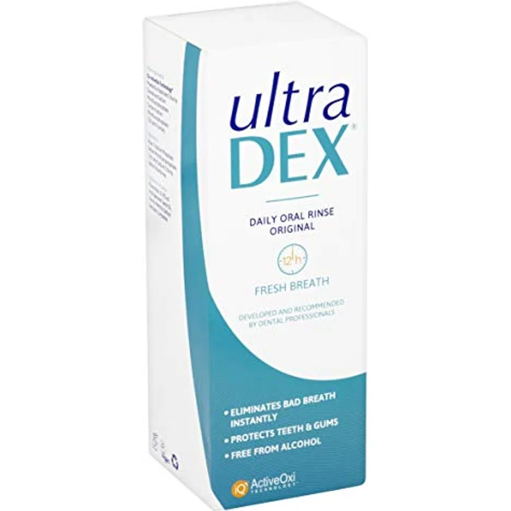 Ultradent Mundspülung antibakteriell 500 ml, hilft beim Abbau von Plaque-Biofilmen  – Bild 2
