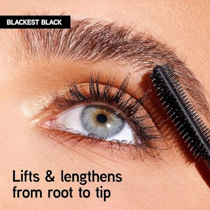 Physicians Formula Butter Lash Splash™ Wasserbeständige Wimperntusche für mehr Länge und Volumen, Blackest Black, 10 ml – Bild 3