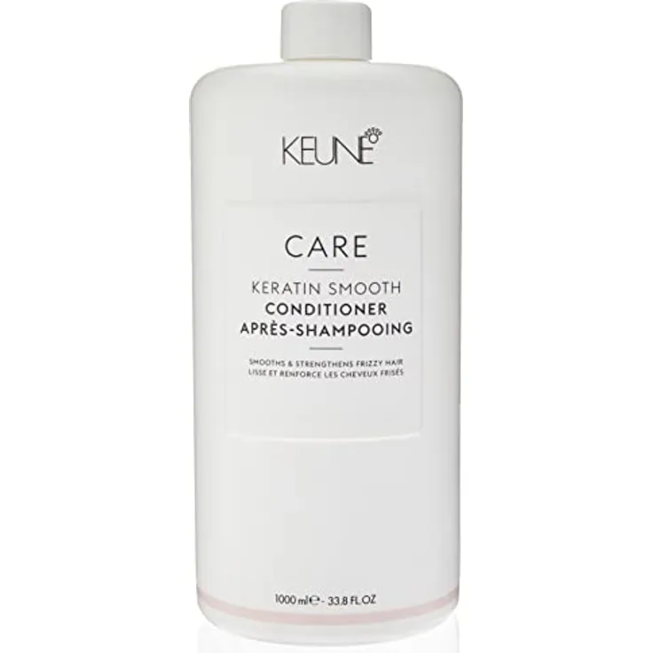 Keune Care Keratin Smooth Conditioner 1000ml, Hair Conditioner for Normal, Dry, Frizzing, Tangling Hair
