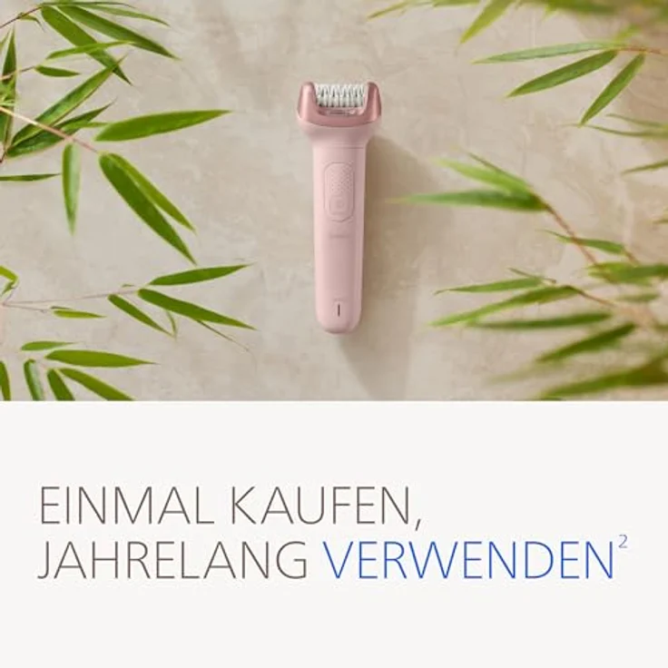Philips Epilator Series 9000 BRE719/00, 7 Aufsätze, kabelloser Epilierer für Nass- und Trockenanwendung, rosa – Bild 11