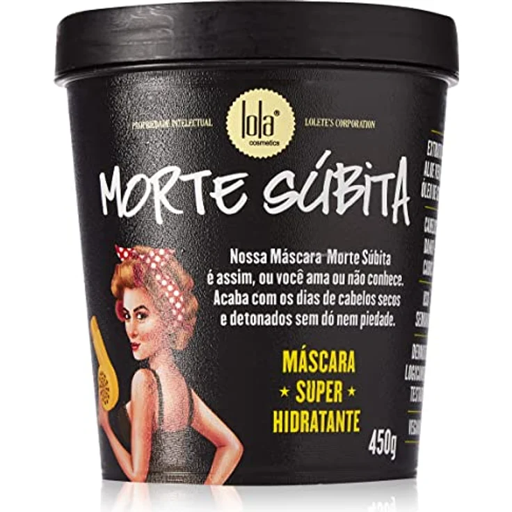 Unbekannt Mascara Super Hidratante Lola Cosmetics"Morte Subita", 450 G (1Er Pack) – Bild 1