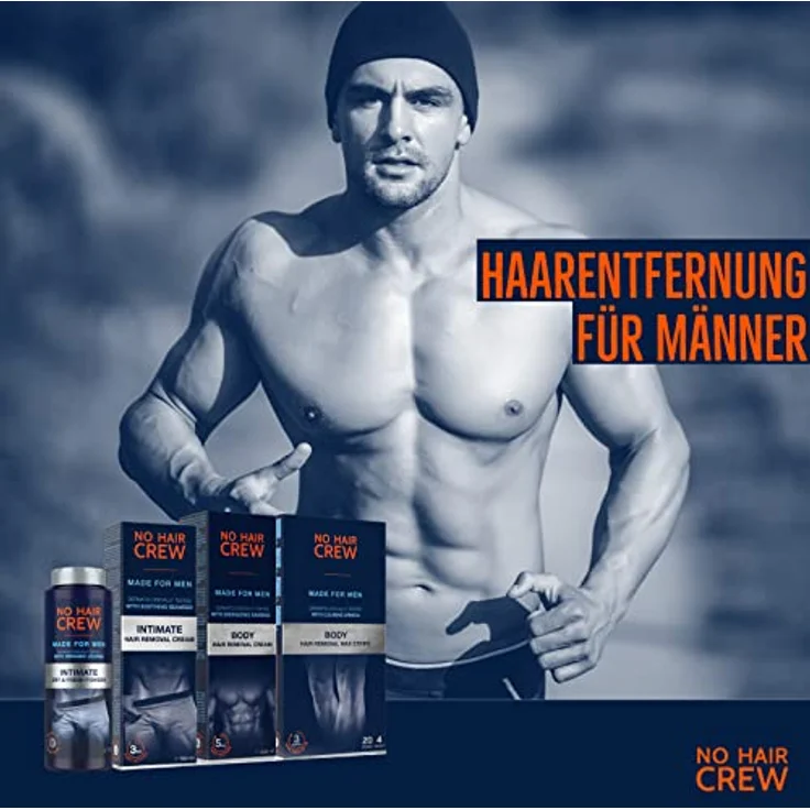 No Hair Crew Intimate Enthaarungscreme 100 ml – Bild 7