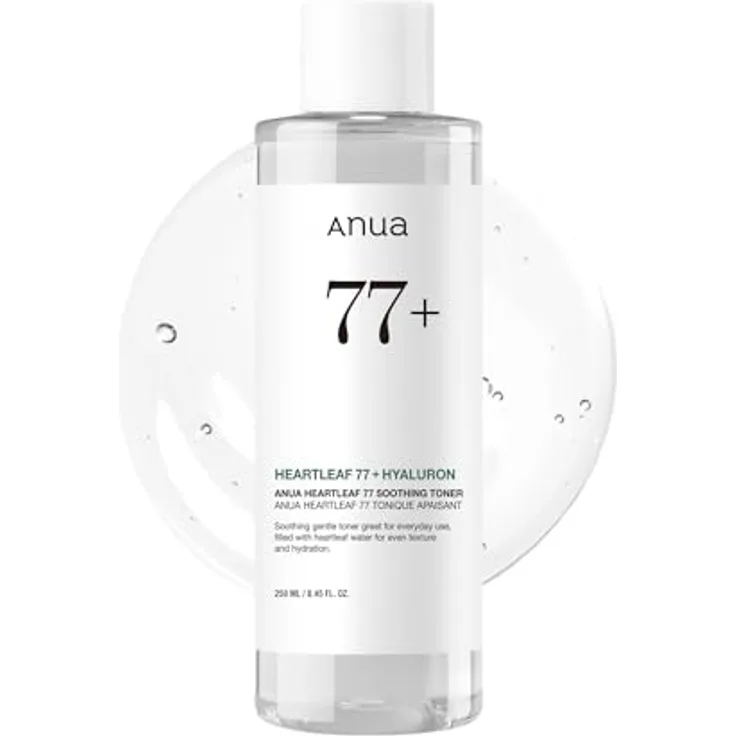 ANUA Heartleaf 77% Beruhigender Toner, pH 5,5, Feuchtigkeitsspendend, Vegan, 250 ml