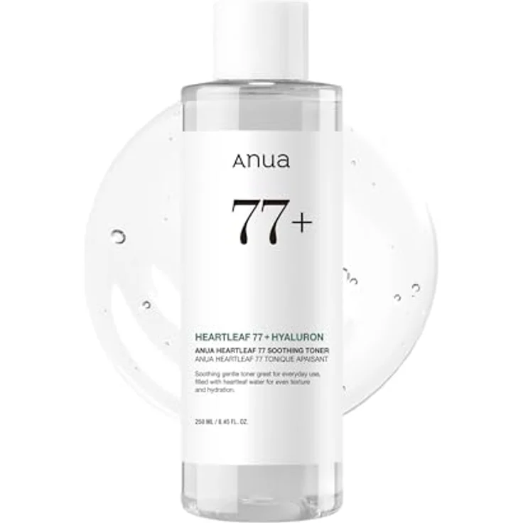 ANUA Heartleaf 77% Beruhigender Toner, pH 5,5, Feuchtigkeitsspendend, Vegan, 250 ml – Bild 1