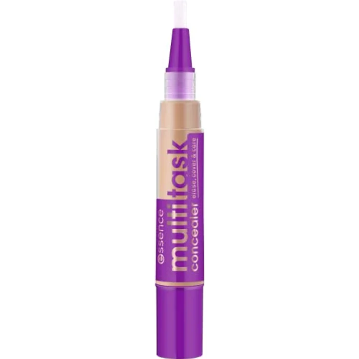 essence multitask concealer, Abdeckstift, Nr. 25 Warm Honey, aufhellend, pflegend, langanhaltend, mattierend, Wischfest, weichzeichnend, natürlich, matt, vegan, ohne Parfüm (3ml) – Bild 1
