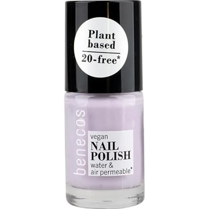 benecos - Nail Polish - 20FREE - wasserdurchlässig - 5ml - lovely lavender – Bild 1