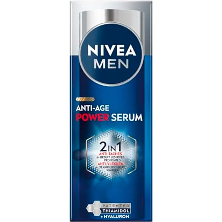 NIVEA MEN Luminous630, Gesichtsserum 2-in-1 Power Serum für Anti-Aging & Anti-Pickel, 30ml – Bild 2