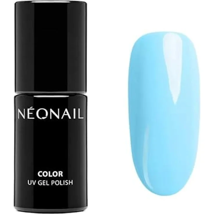 NÉONAIL UV Nagellack Blue Surfing, 7,2 ml, starker Pigmentierung, langanhaltend bis zu 21 Tage, für Gel-Nägel und Nageldesign – Bild 1