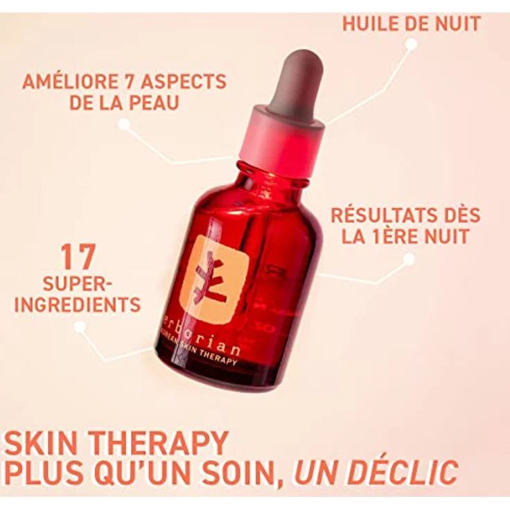 Erborian - Skin Therapy - Multi-perfektionierendes Gesichtsöl - Reduziert Anzeichen von Müdigkeit - Für alle Hauttypen geeignet - Koreanische Kosmetik - 30 ml – Bild 2